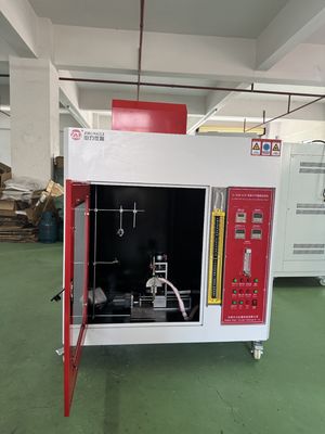ISO3582 ASTMD4986 Horizontal and Vertical Burning Tester Flammability Testing Machine Flame Tester