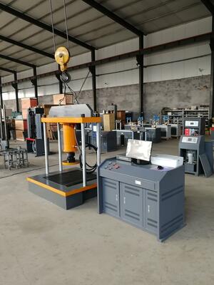 60T 100T Servo Hydraulic Compression Tester | for Manhole Cover Strength Test | Computer Control System