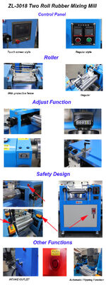Plastic Two Roll Mill, Rubber Open Mixing Mill, Rubber Mixing Mill Two Roll Open Mixing Mill