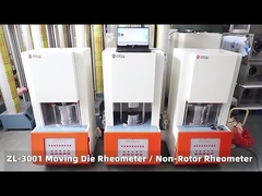 Lab MDR Moving Die Rheometer สำหรับพลาสติกยาง
