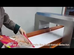 เครื่องตรวจโลหะสําหรับอาหารต่างๆ การรีไซเคิลพลาสติก ยางเคมี และยา